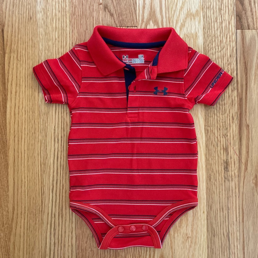 Under Armour | Collared Shirt Onesie